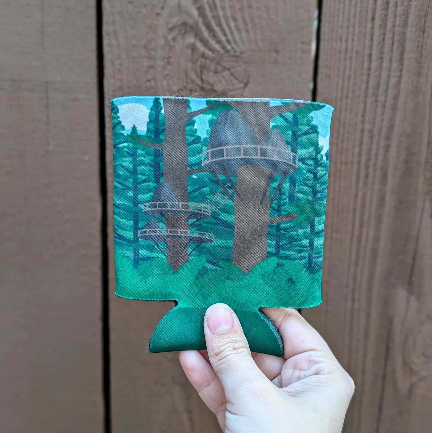 Greetings Forest Drink Holder