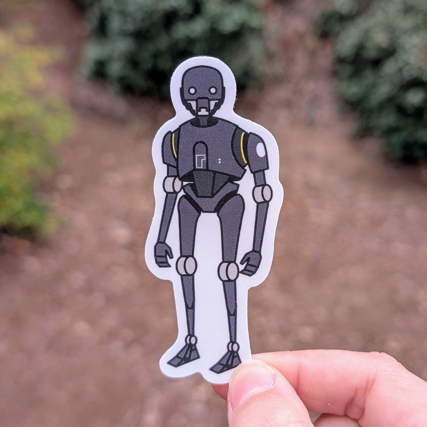Tall Robot Sticker
