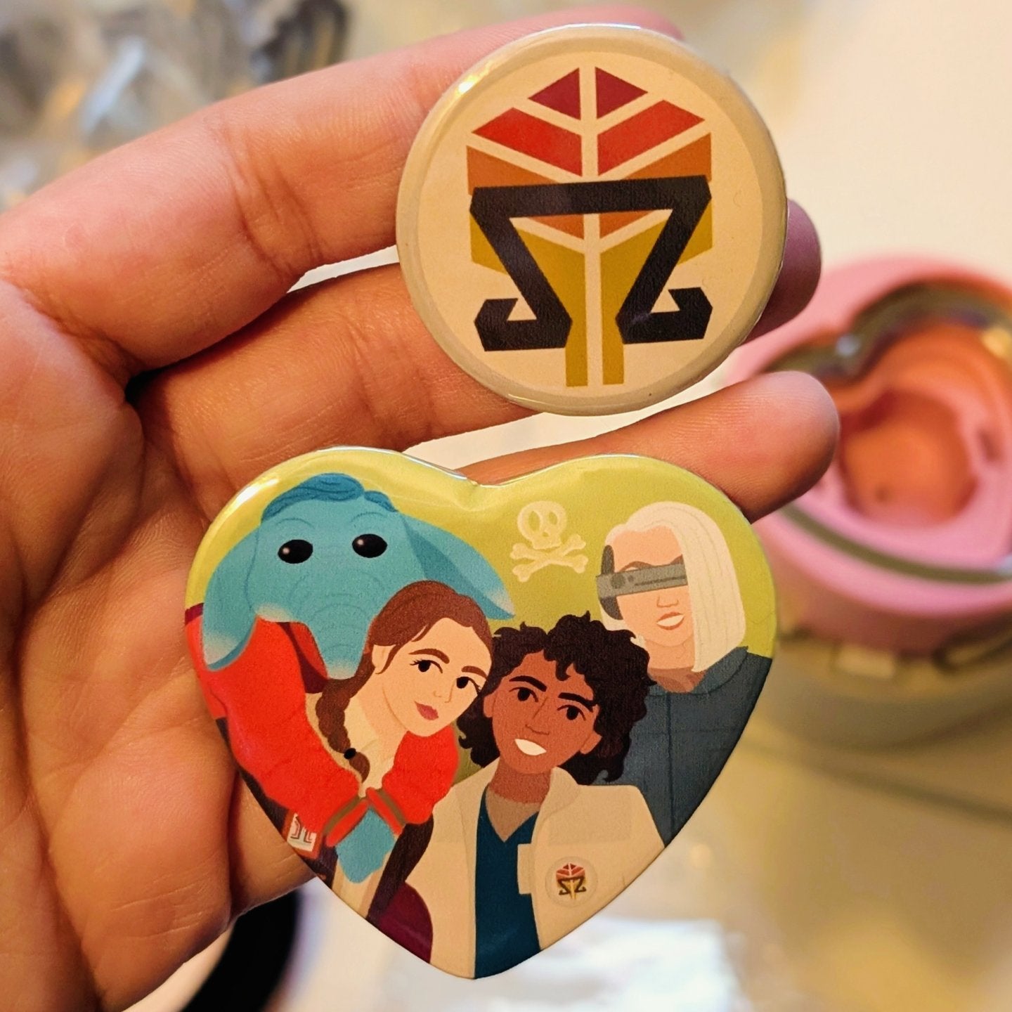 Skeleton Crew Buttons