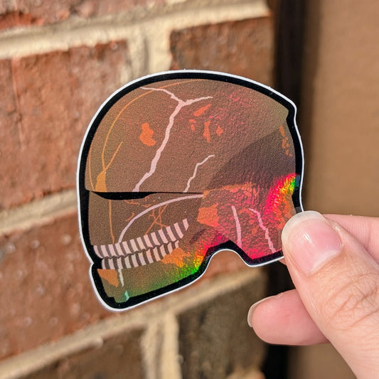 Holo Stranger Helmet Sticker