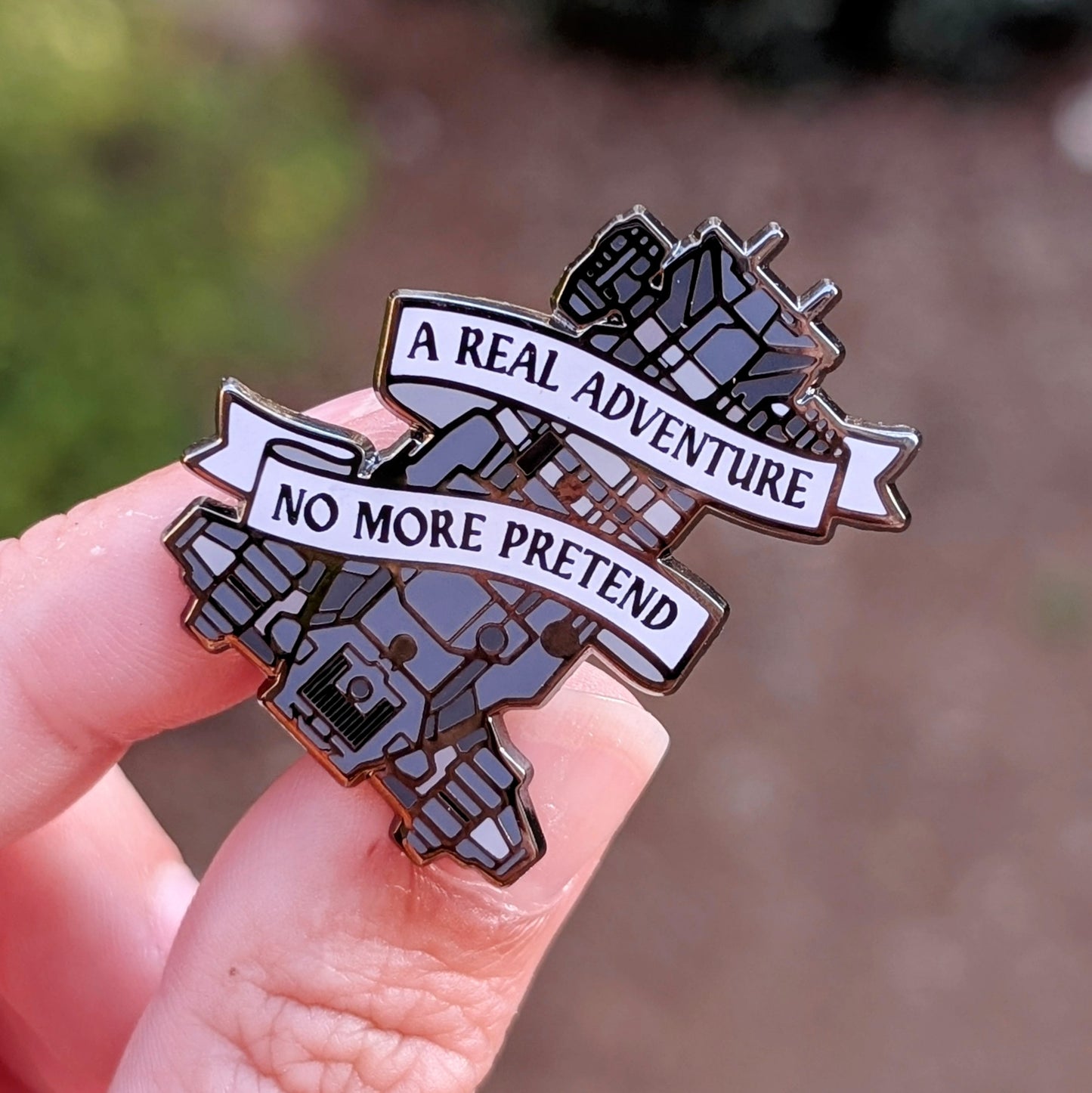 Pirate Kids Quote Ship Pin