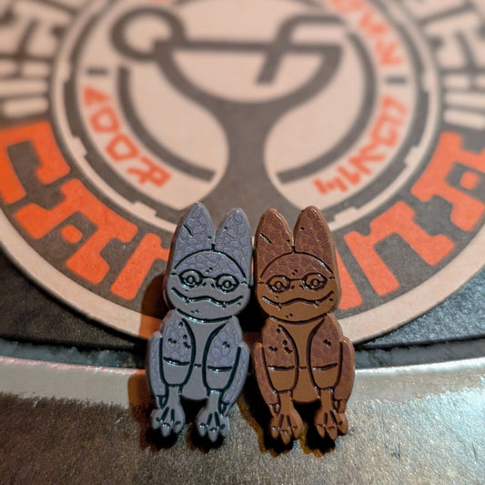Tiki Cat Pins