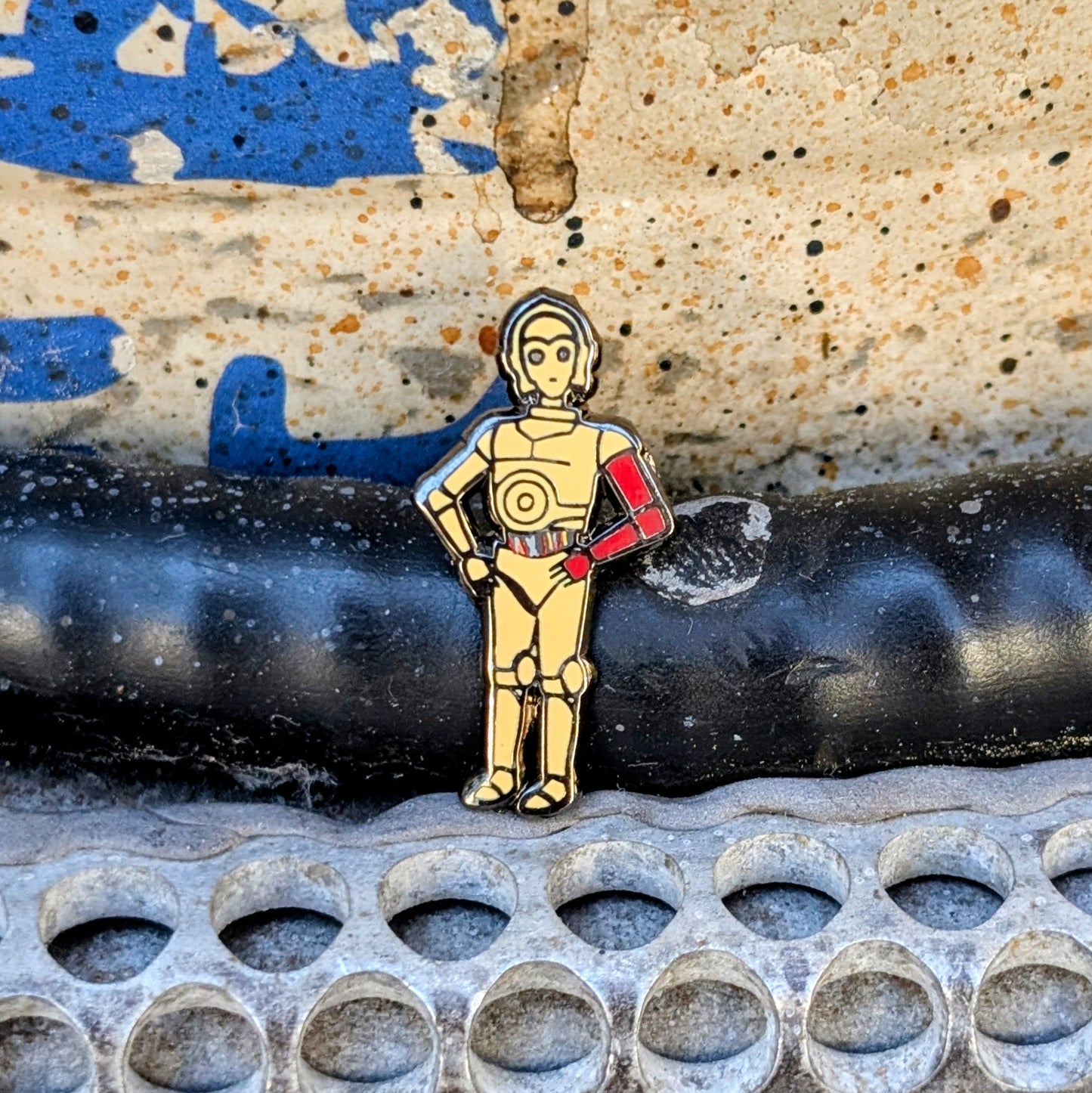 Mini 3PO Robot Pin