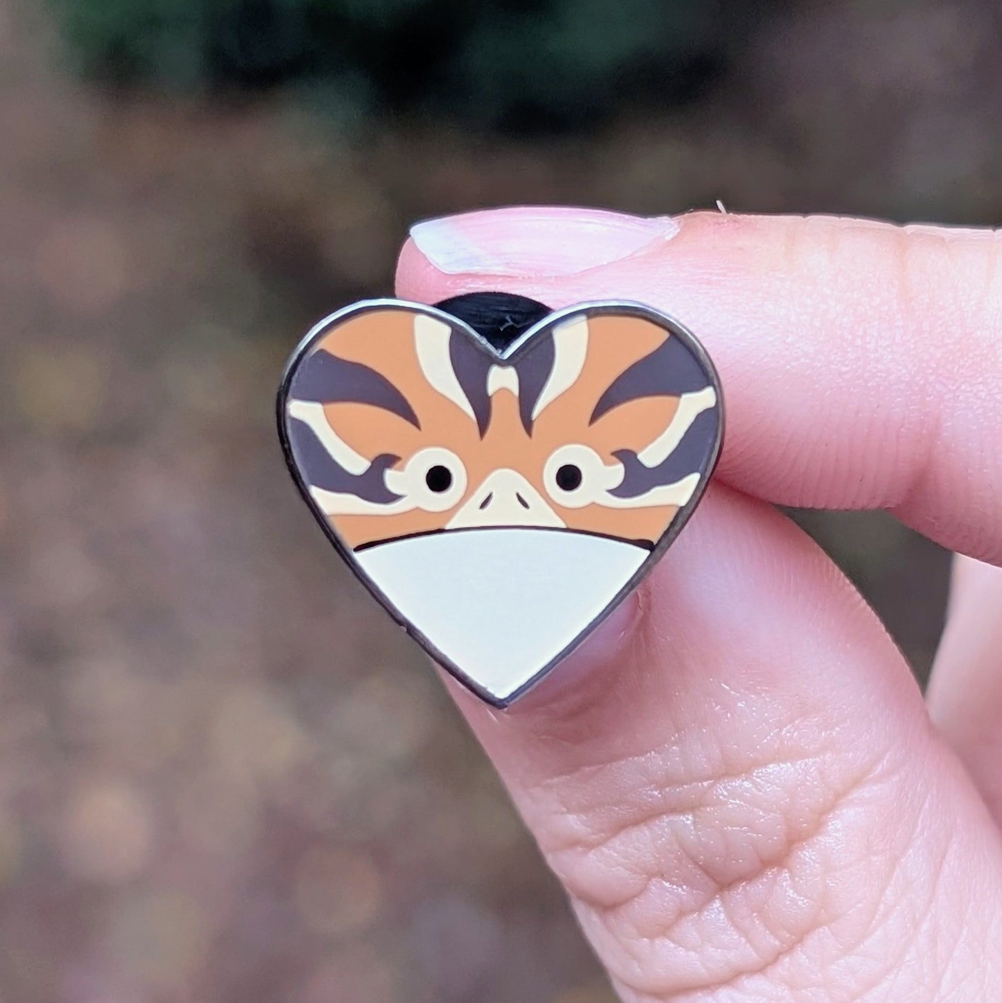 Cat Heart Pin - Free with $50+ Purchase!