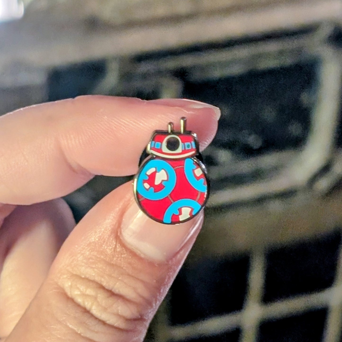 Mini CeeBee Robot Pin