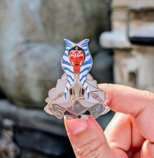 Meditating Master Pin