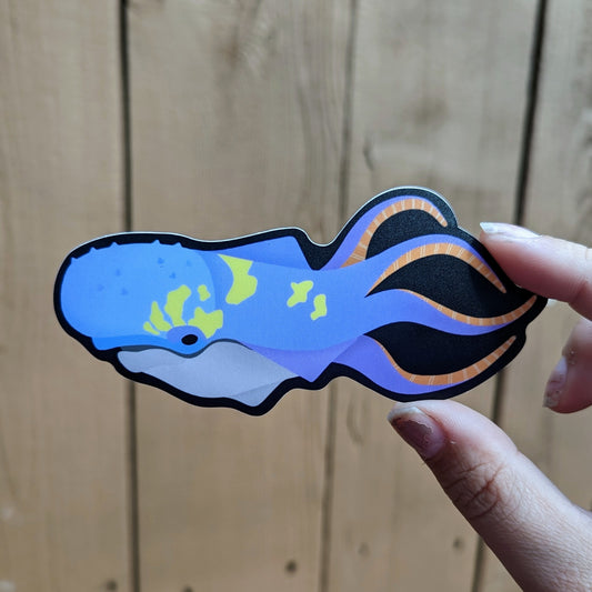 Large Space Whale Sticker