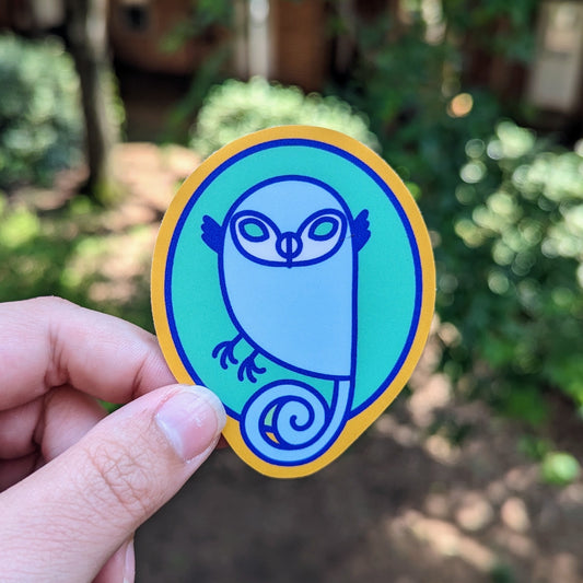 Owl Armor Sticker