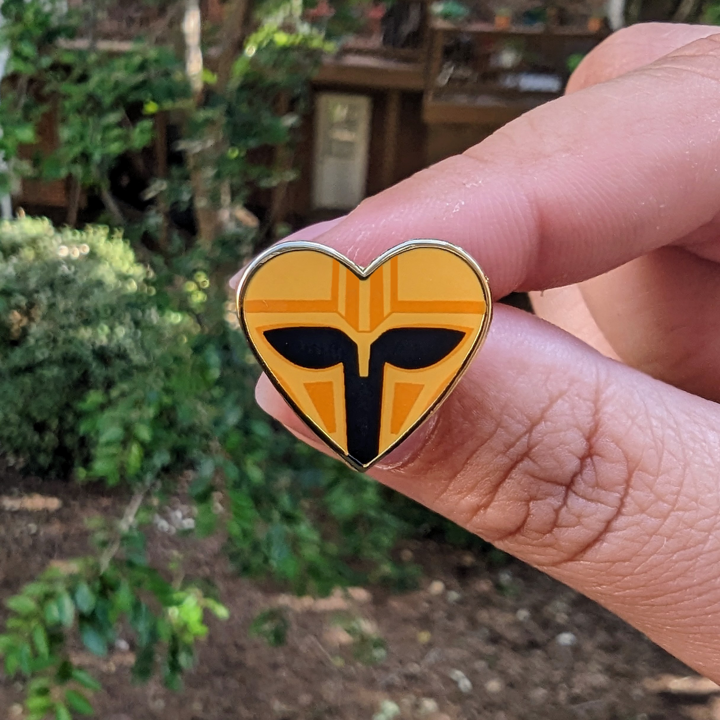 Armorer Heart Mini Pin