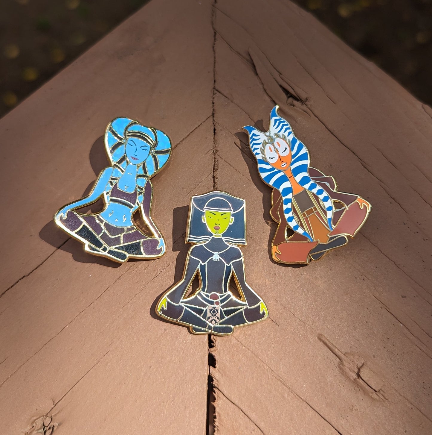 Meditating Master Pins