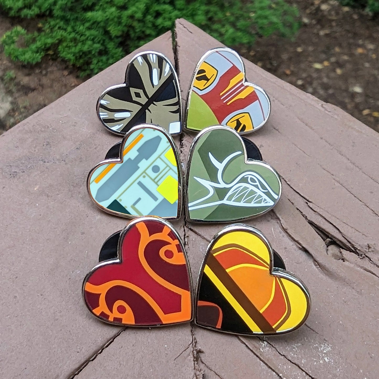 Rebels Heart Series 2 Mini Pins