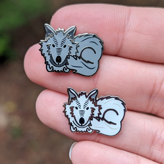 Mini Wolf Pins