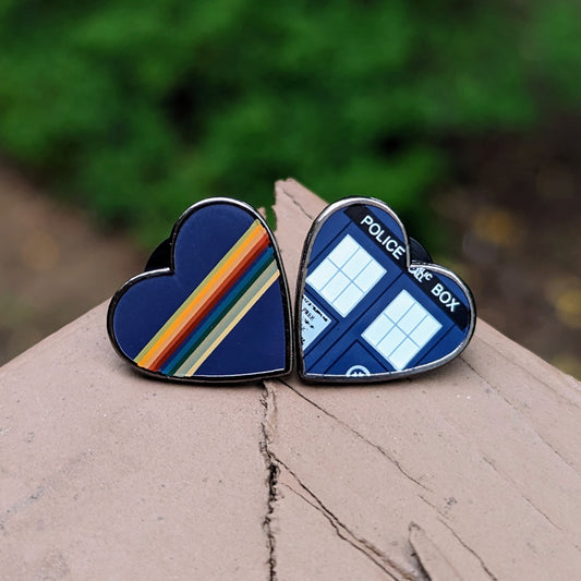 Doctor Heart Mini Pins