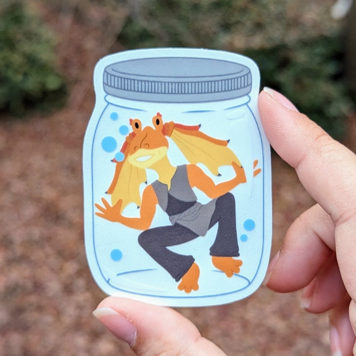 Jar Clear Sticker