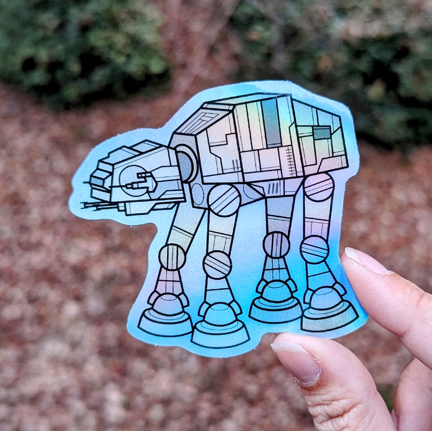 Holo Walker Sticker