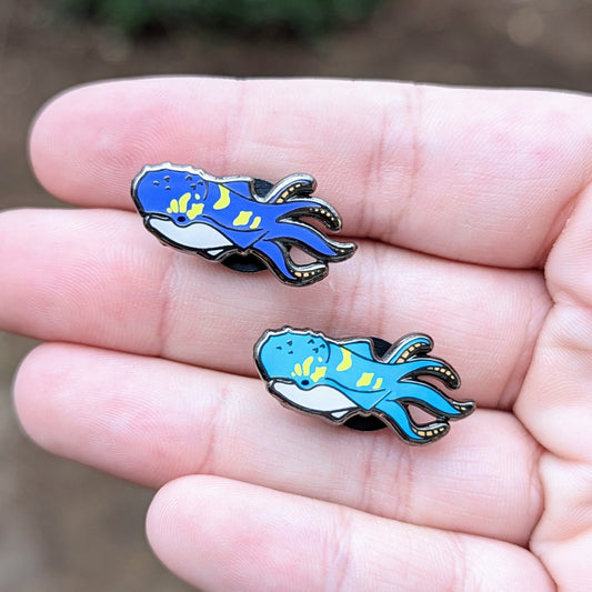 Space Whale Mini Pins