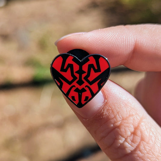Maul Heart Mini Pin