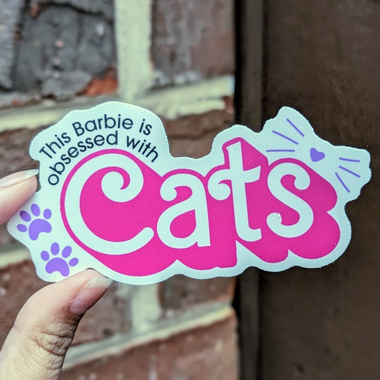 Cat Barbs Sticker