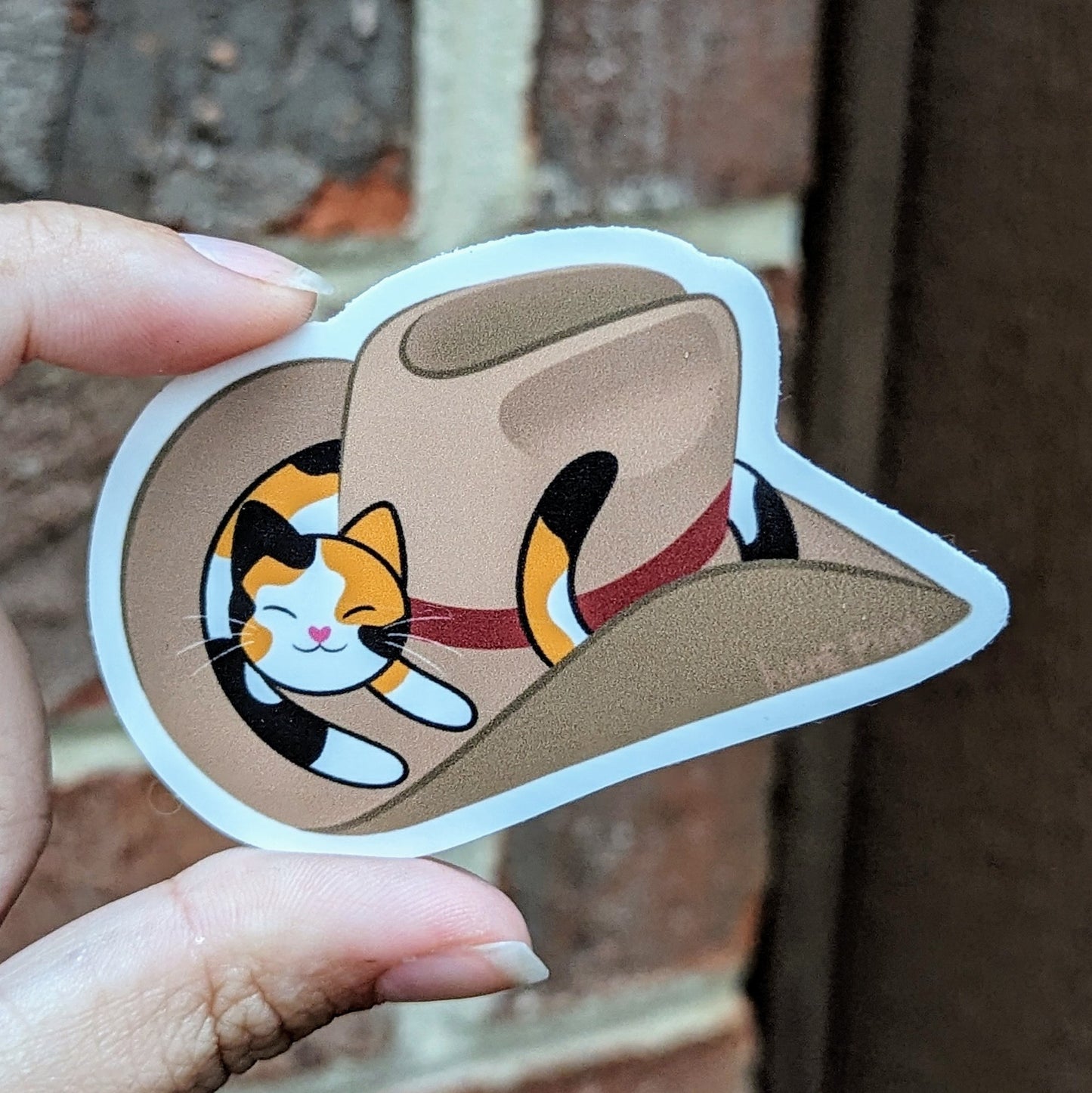 Cowboy Cat Sticker