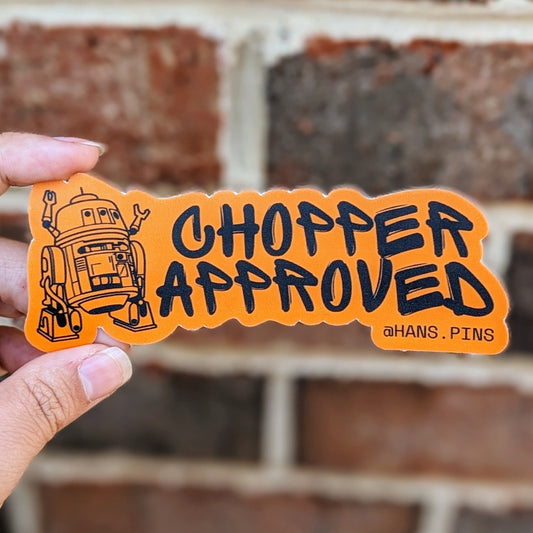 Chop Approved Sticker