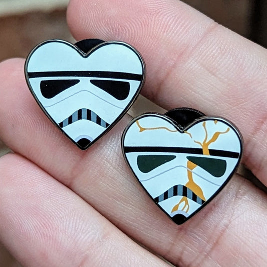 Trooper Heart Mini Pins