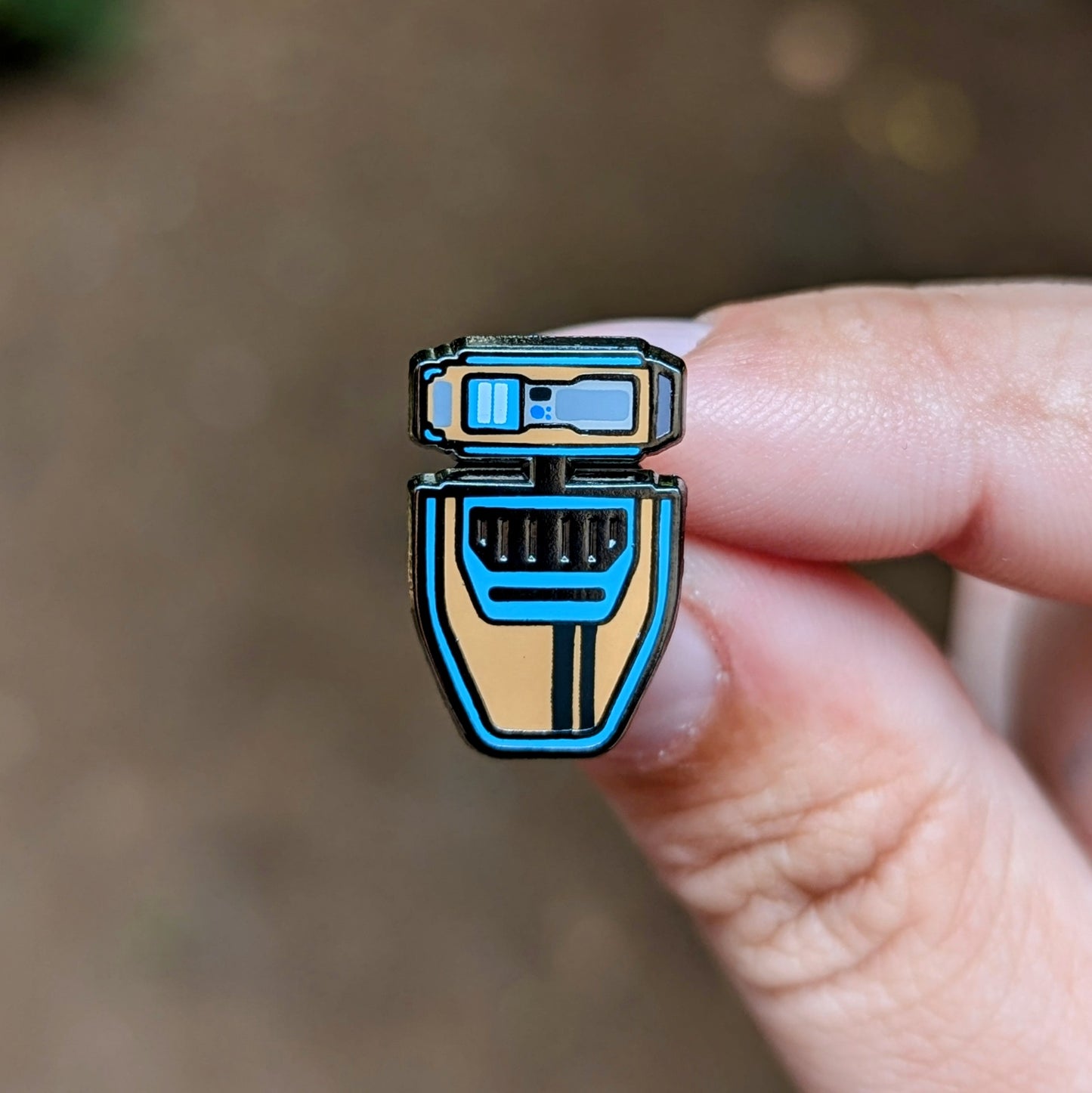 Mini Pocket Robot Pin