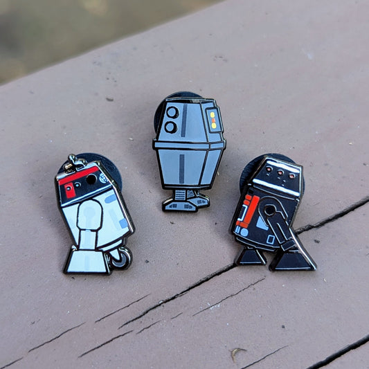 Mini Robot Pins