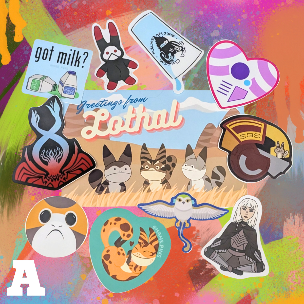 Huge Sticker Pack! – hanspins