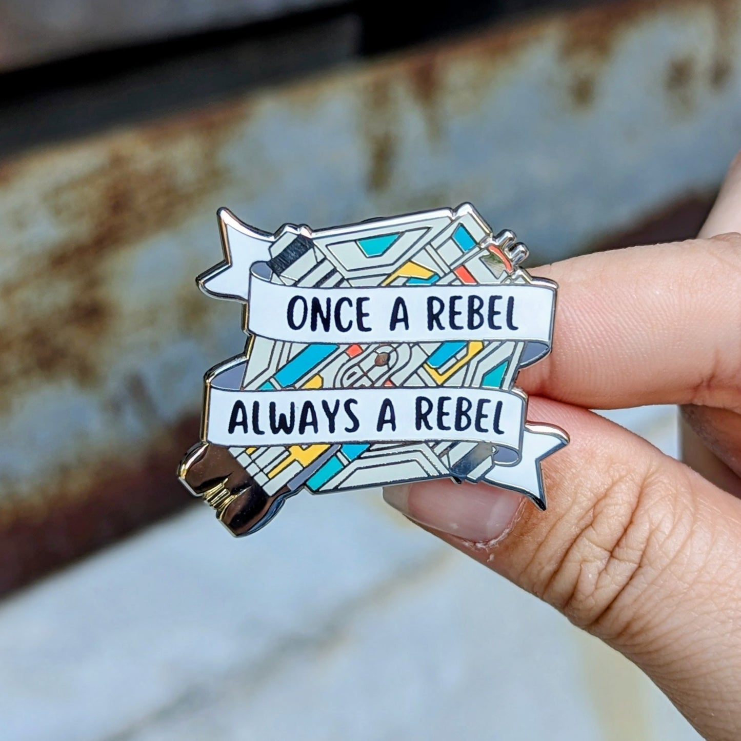 Crew Quote Ship Pin