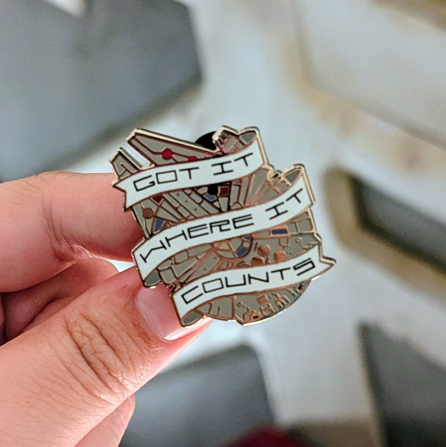 Solo Quote Ship Pin
