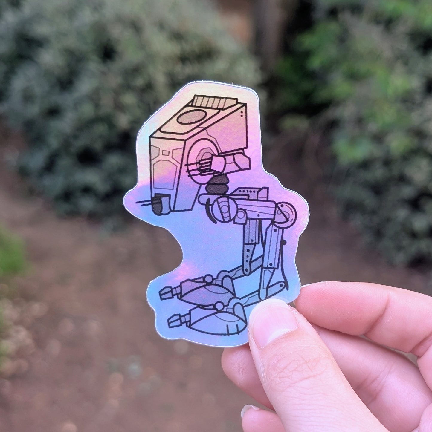 ST Walker Holo Sticker