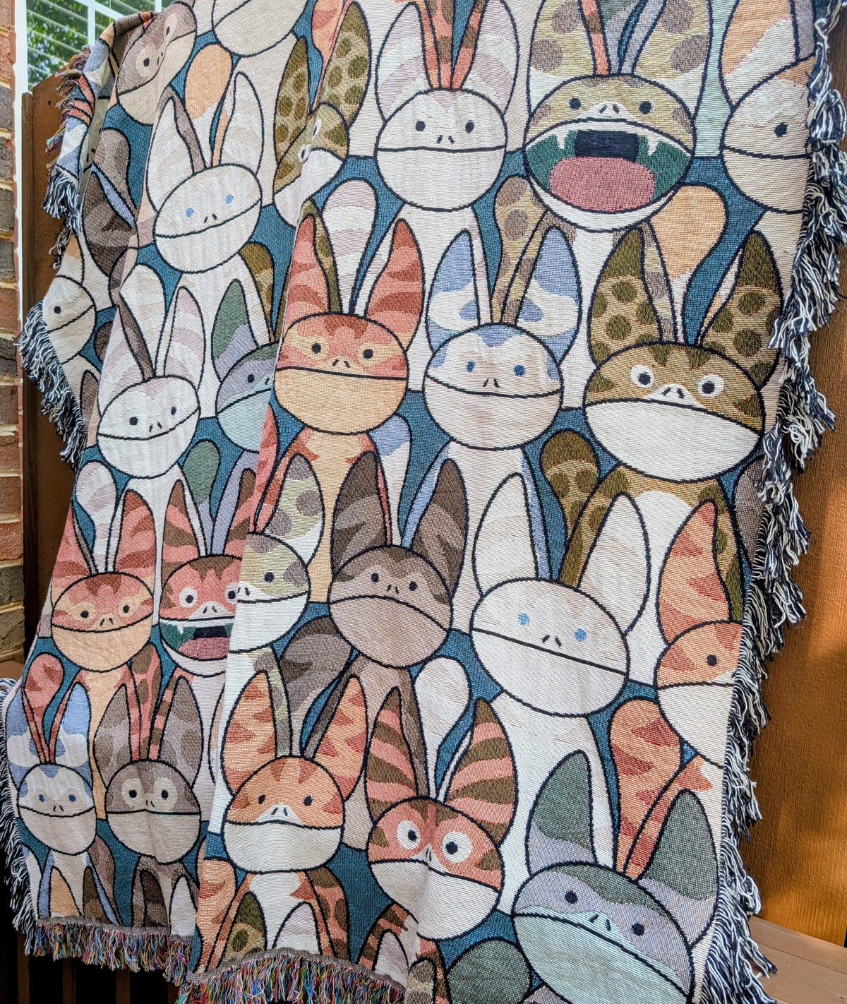 Woven Cat Blanket