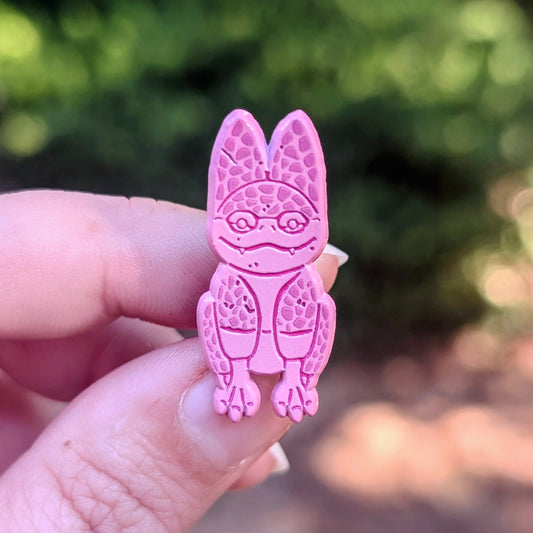 Tiki Cat Variant Pin